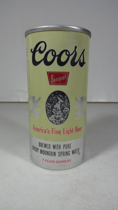Coor's - tall - 7 fluid ounces in red - Click Image to Close